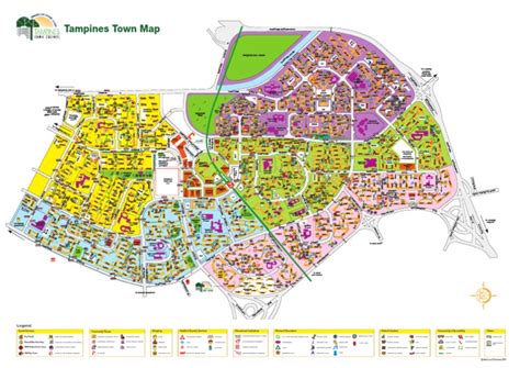 tampines town council map
